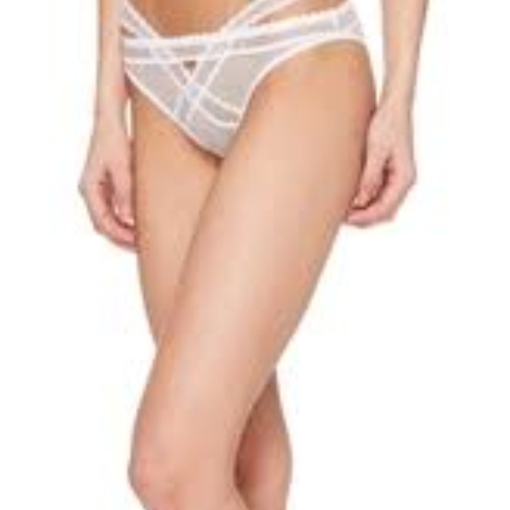 NWT L’Agent by AP Adah Mesh Lace Bikini Brief